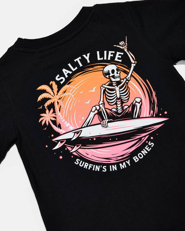 Salty Life Toddlers' Gnarly Bones T-Shirt for Mens
