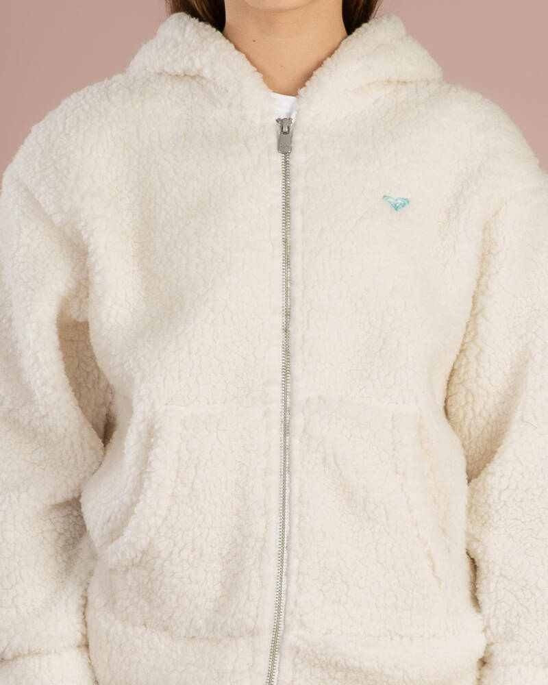 Roxy Girls' Back to Full Zipped Jacket for Womens