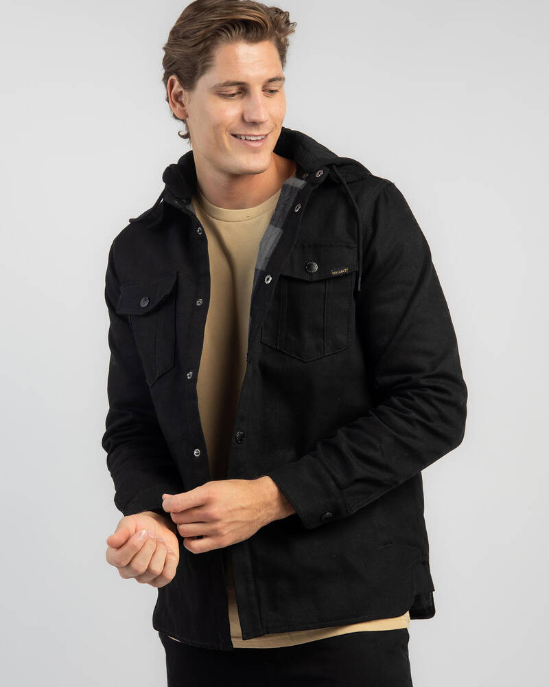 Shop Skylark Adrift Hooded Jacket In Black - Fast Shipping & Easy ...