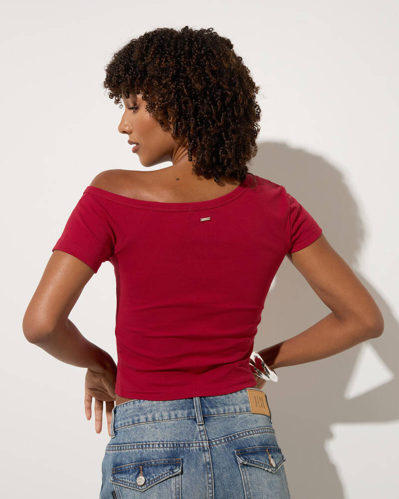 Ava And Ever Kiley Off Shoulder Top for Womens