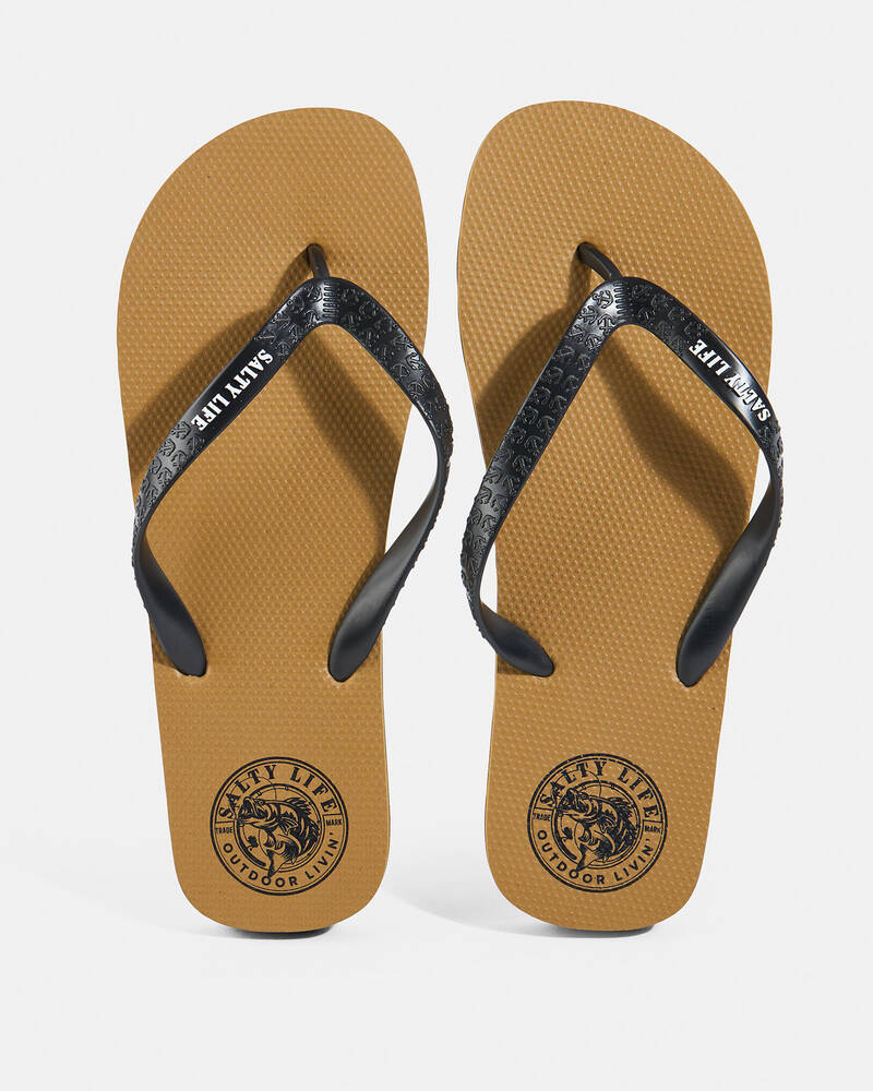 Salty Life Outdoor Living Thongs for Mens