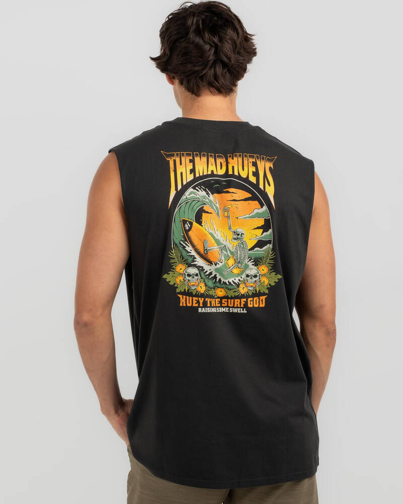 The Mad Hueys Raising Swell Muscle Tank for Mens
