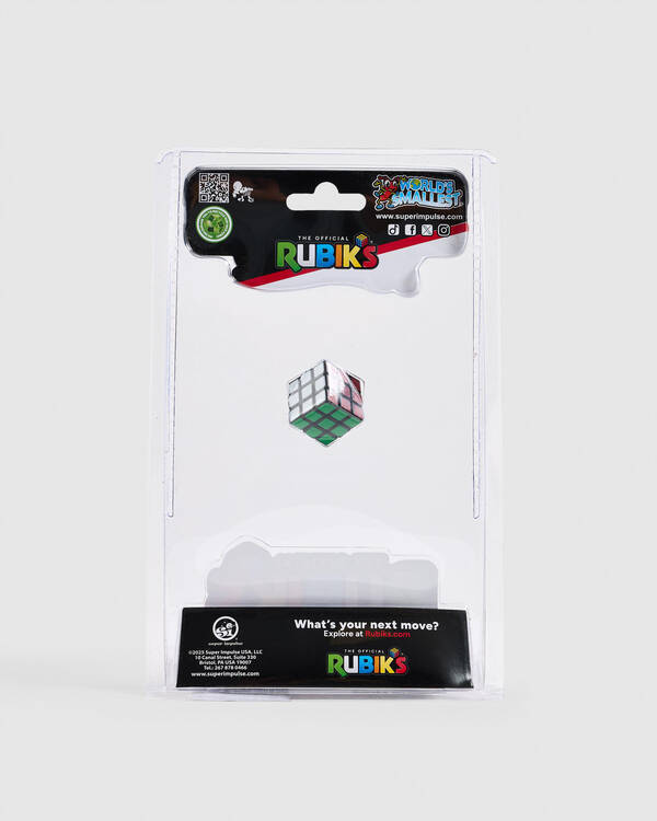 World's Smallest Rubiks Cube for Unisex
