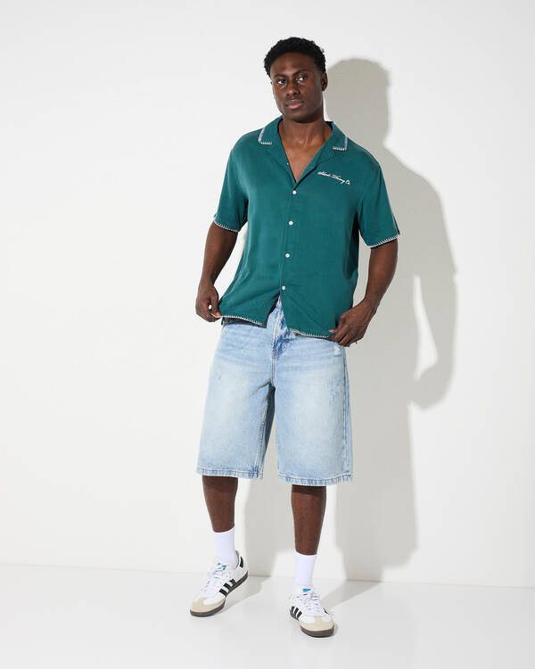 Silent Theory Cooper Short Sleeve Shirt for Mens