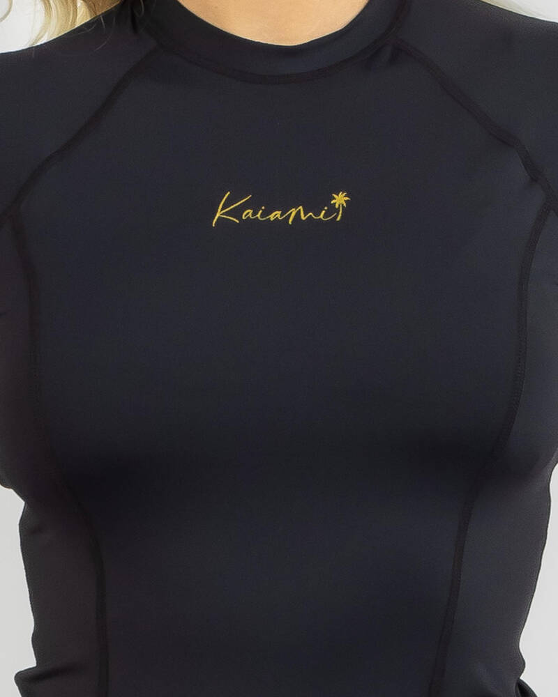 Kaiami Olivia Cap Sleeve Rash Vest for Womens