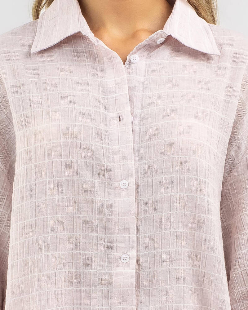 Rusty Siena Oversized Shirt for Womens