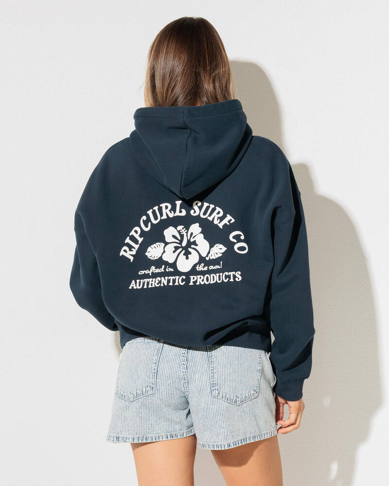 Rip Curl Surf Party Puff Heritage Hoodie for Womens