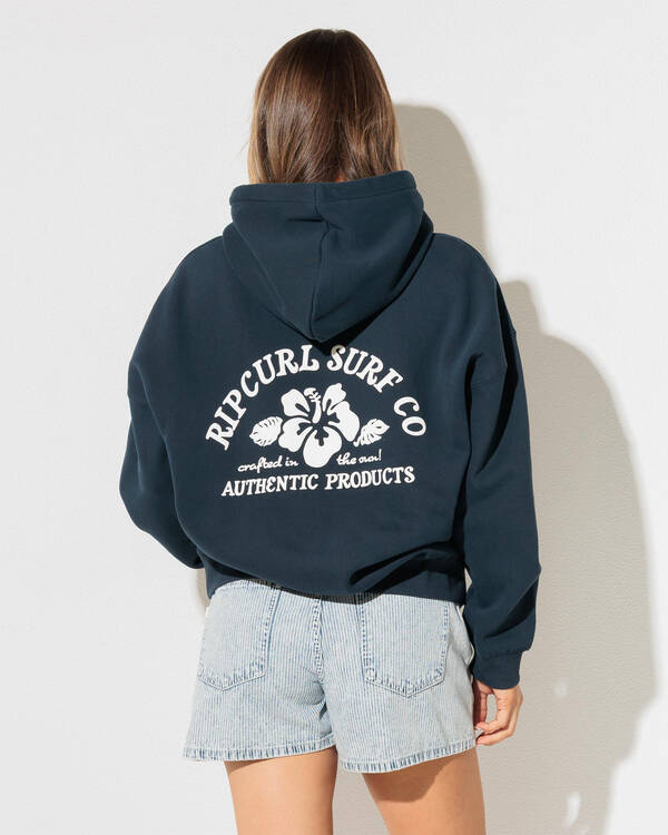 Rip Curl Surf Party Puff Heritage Hoodie for Womens
