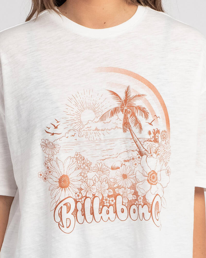 Billabong Rainbow Waves T-Shirt for Womens