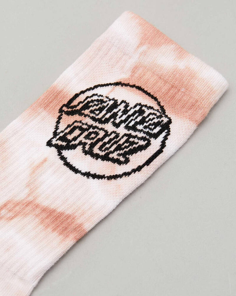 Santa Cruz Dye Dot Socks 2 Pack for Mens