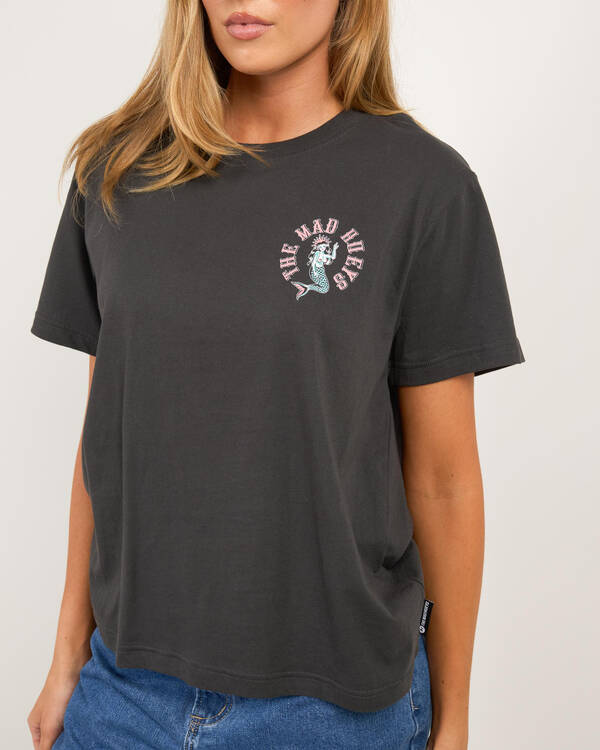 The Mad Hueys Mermaid Anchor T-Shirt for Womens