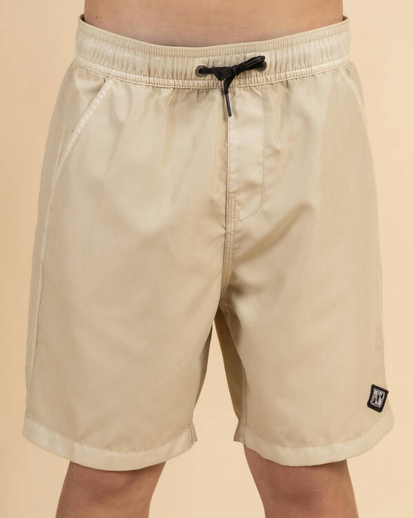 Billabong Boys' All Day Overdye Layback Beach Shorts for Mens