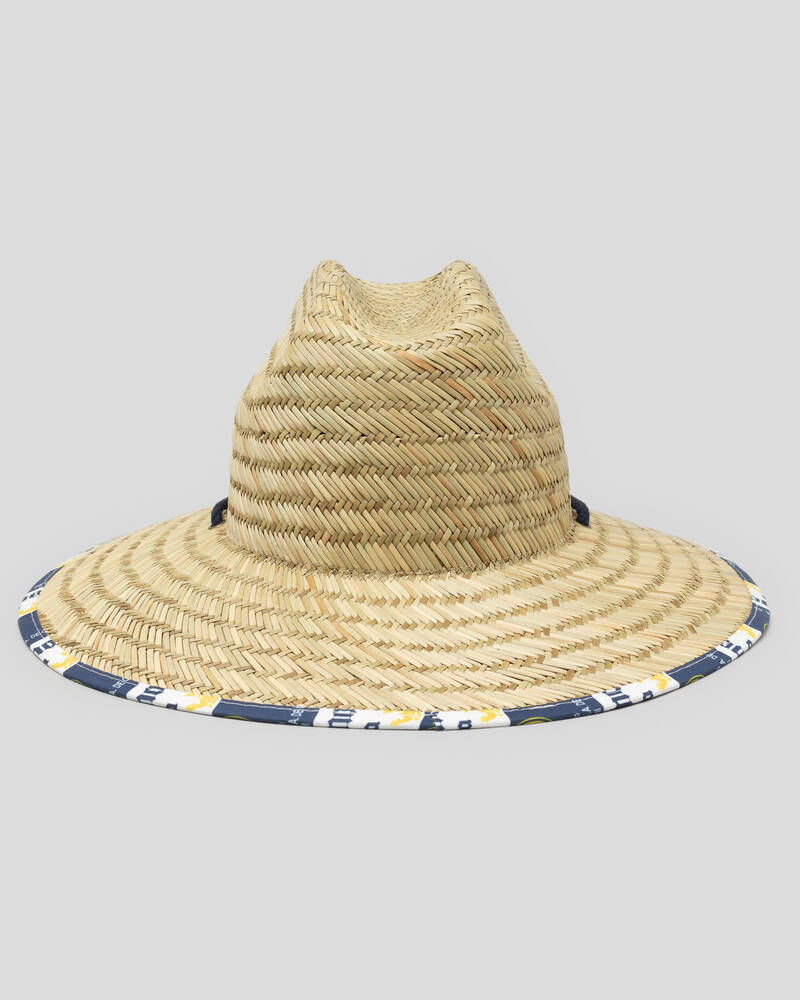 Kustom Corona Printed Straw Hat for Mens