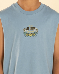 The Mad Hueys Boys' Stay Frothin Muscle Tank for Mens image number null
