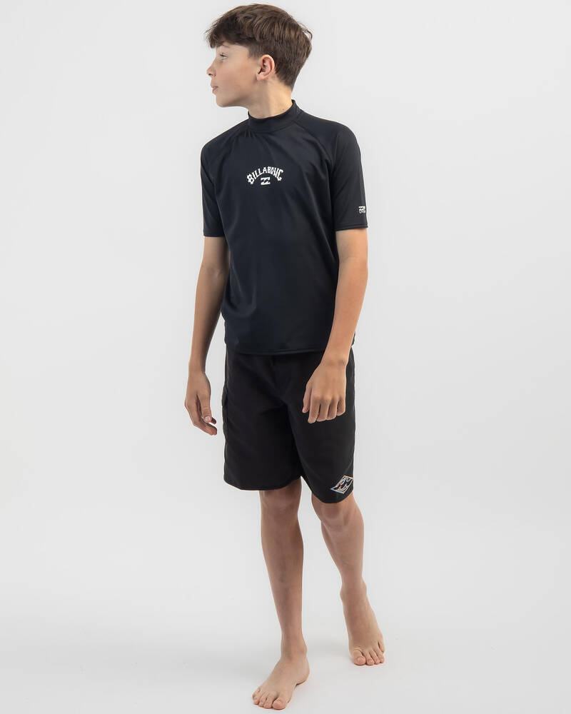 Billabong Boys' All Day Arch Short Sleeve Wetshirt for Mens