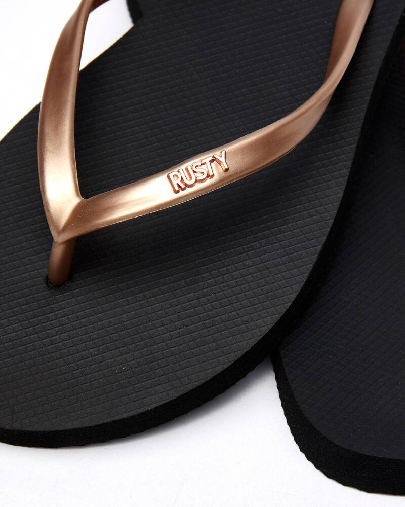 Rusty Zippin Thongs for Womens