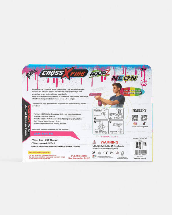 Kazaang CrossXFire AquaZ - Neon Pink for Unisex