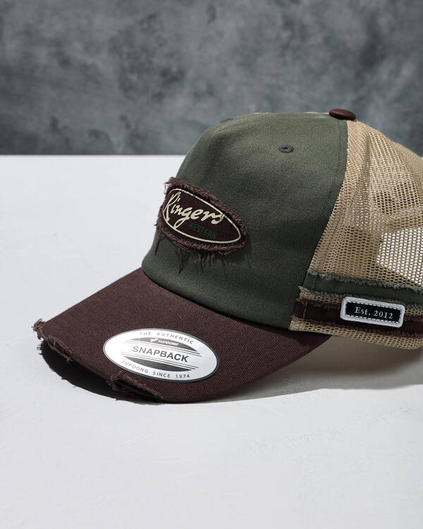 Ringers Western Worn Out Deep Fit Trucker Cap for Mens