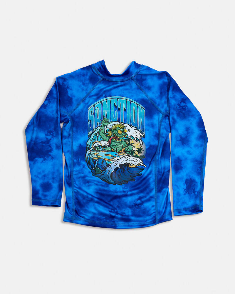 Sanction Toddlers' Cruise Long Sleeve Rash Vest for Mens