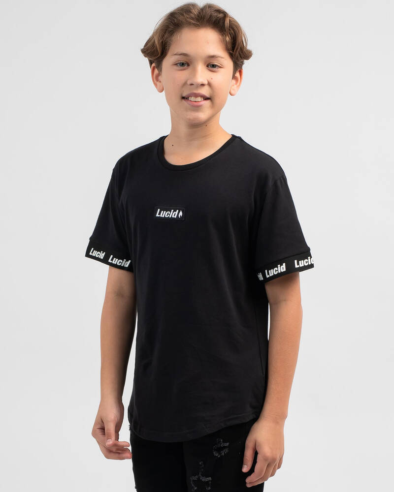 Lucid Boys' Taped T-Shirt for Mens