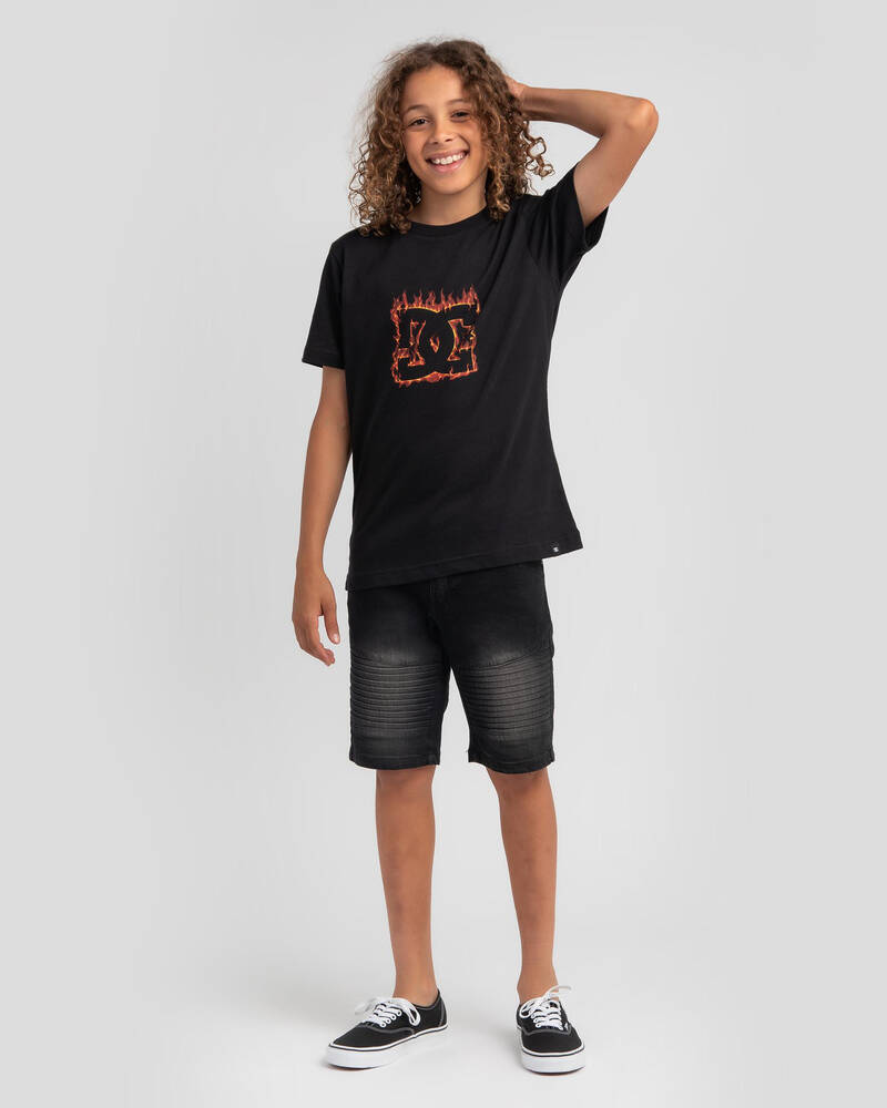 DC Shoes Boys' Fuego T-Shirt for Mens