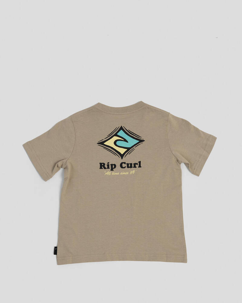 Rip Curl Toddlers' Micro Waves Logo T-Shirt for Mens