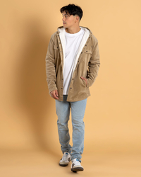 Skylark Braider Long Sleeve Cord Shirt for Mens image number null