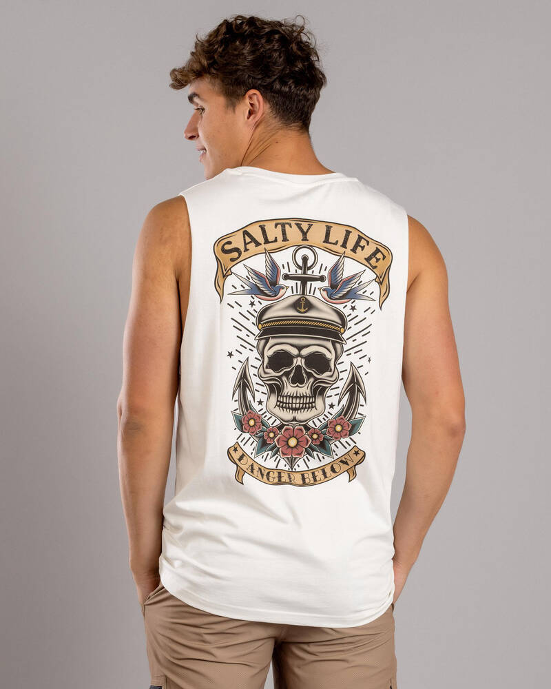 Salty Life Carrion Crown Muscle Tank for Mens
