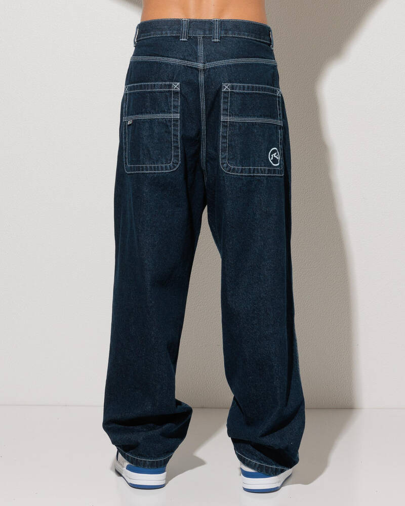 Rusty Flip Daddy Tapeless Denim Jeans for Mens