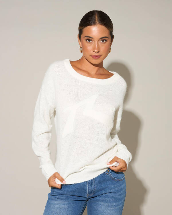 Miles Open Knit Crew