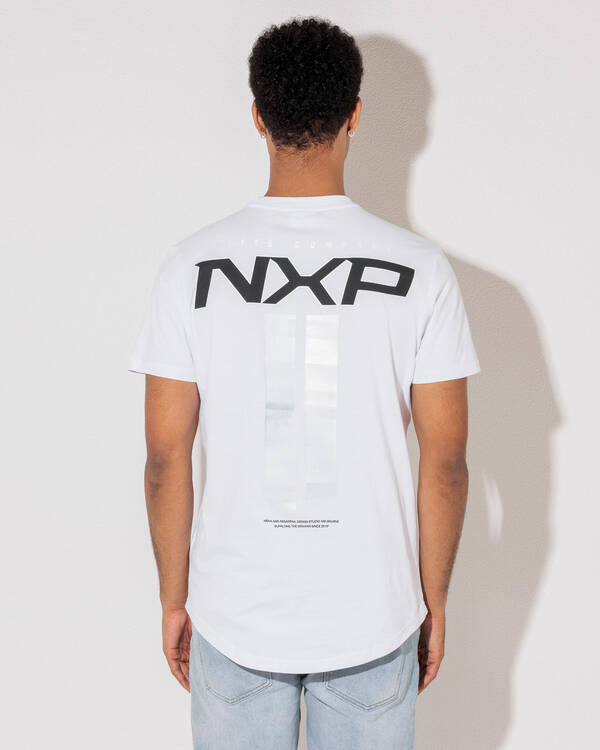Nena & Pasadena Crew Dual Curved T-Shirt for Mens
