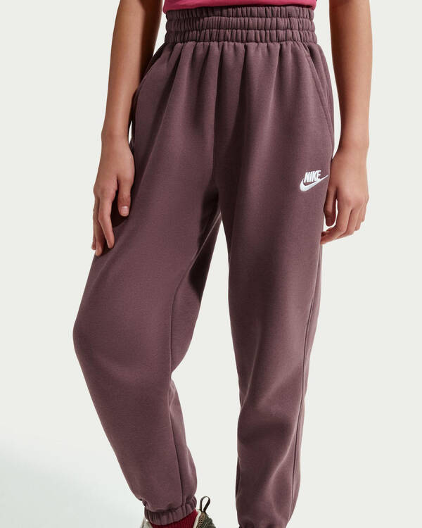 Nike Girls' Club Fleece Loose Track Pants for Womens