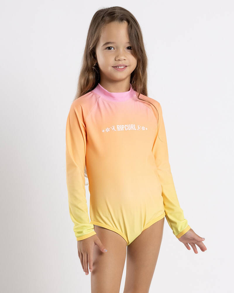 Rip Curl Toddlers' Sunkiss UPF Long Sleeve Surfsuit for Womens