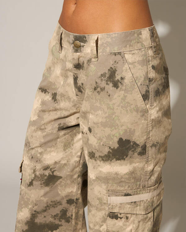 Rusty Camoozy Low Rise Pants for Womens
