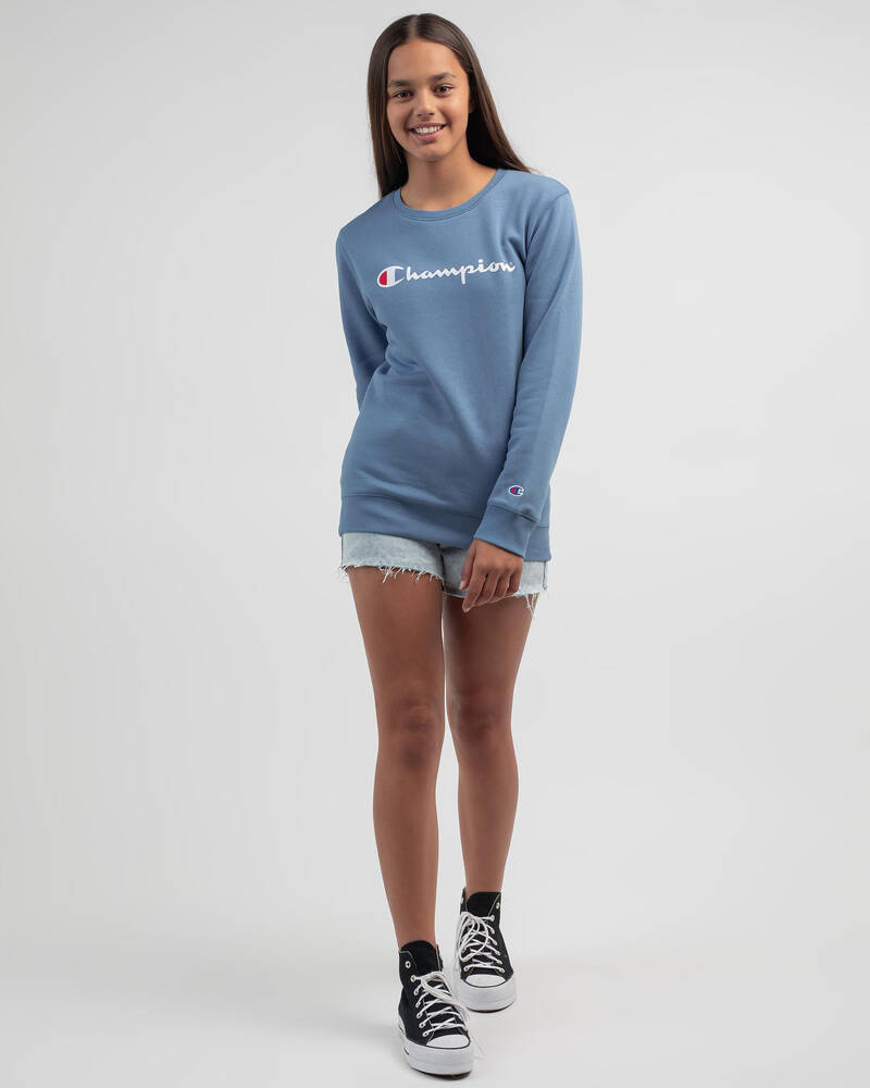Champion Girls' Logo Sweatshirt for Womens