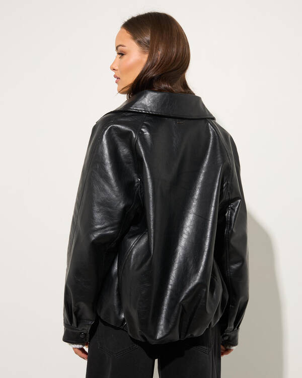 Ava And Ever Aero Faux Leather Jacket for Womens