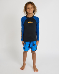 Quiksilver Toddlers' Everyday UPF50 Long Sleeve Rash Vest for Mens image number null
