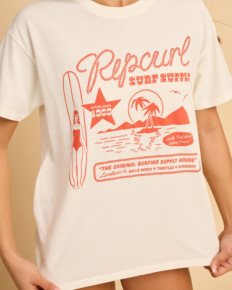 Rip Curl Surf Supply Relaxed T-Shirt for Womens