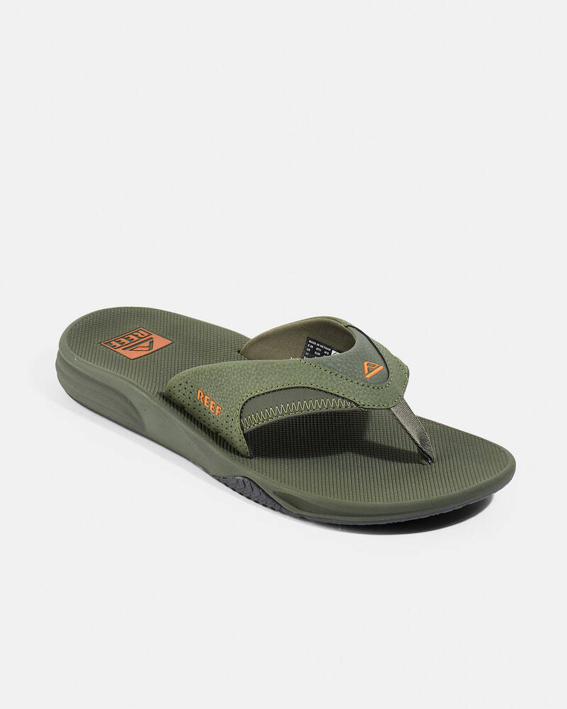 Reef Cushion Fanning Thongs for Mens