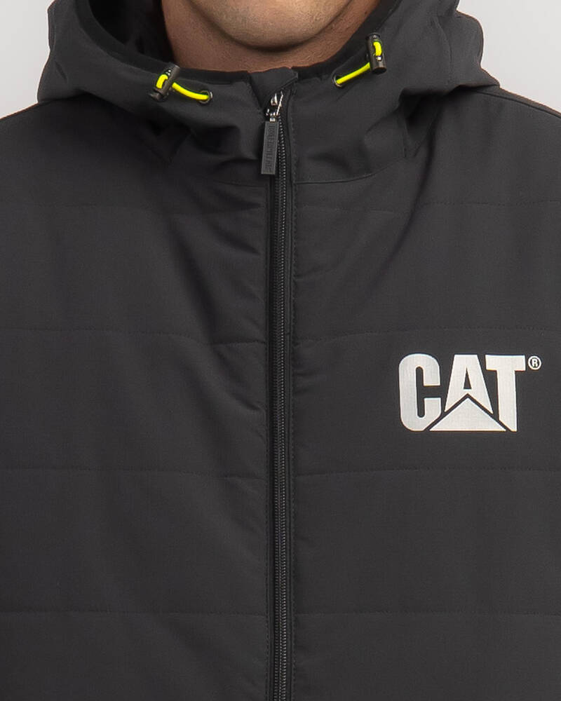 Cat Tech Hybrid Hooded Jacket for Mens