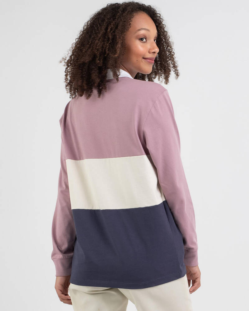 adidas Originals Long Sleeve Polo T-Shirt for Womens