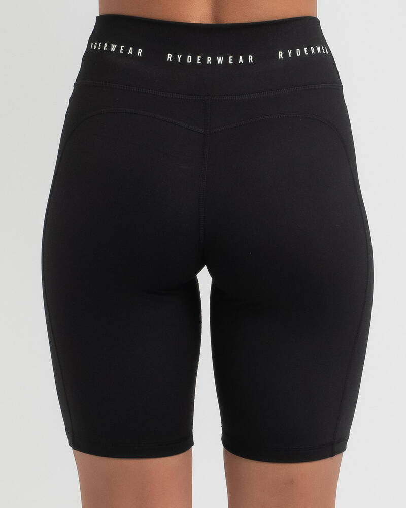 Ryderwear Reflex High Waisted Bike Shorts for Womens
