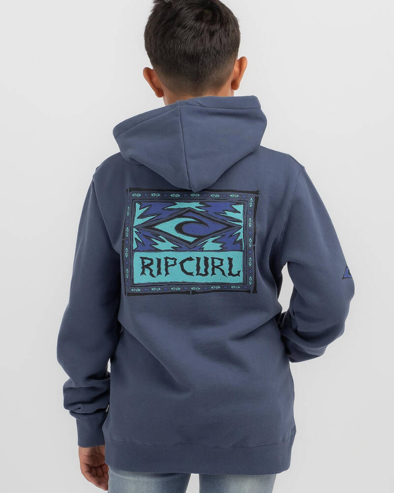Rip Curl Boys' Lost Islands Zip Through Hoodie for Mens