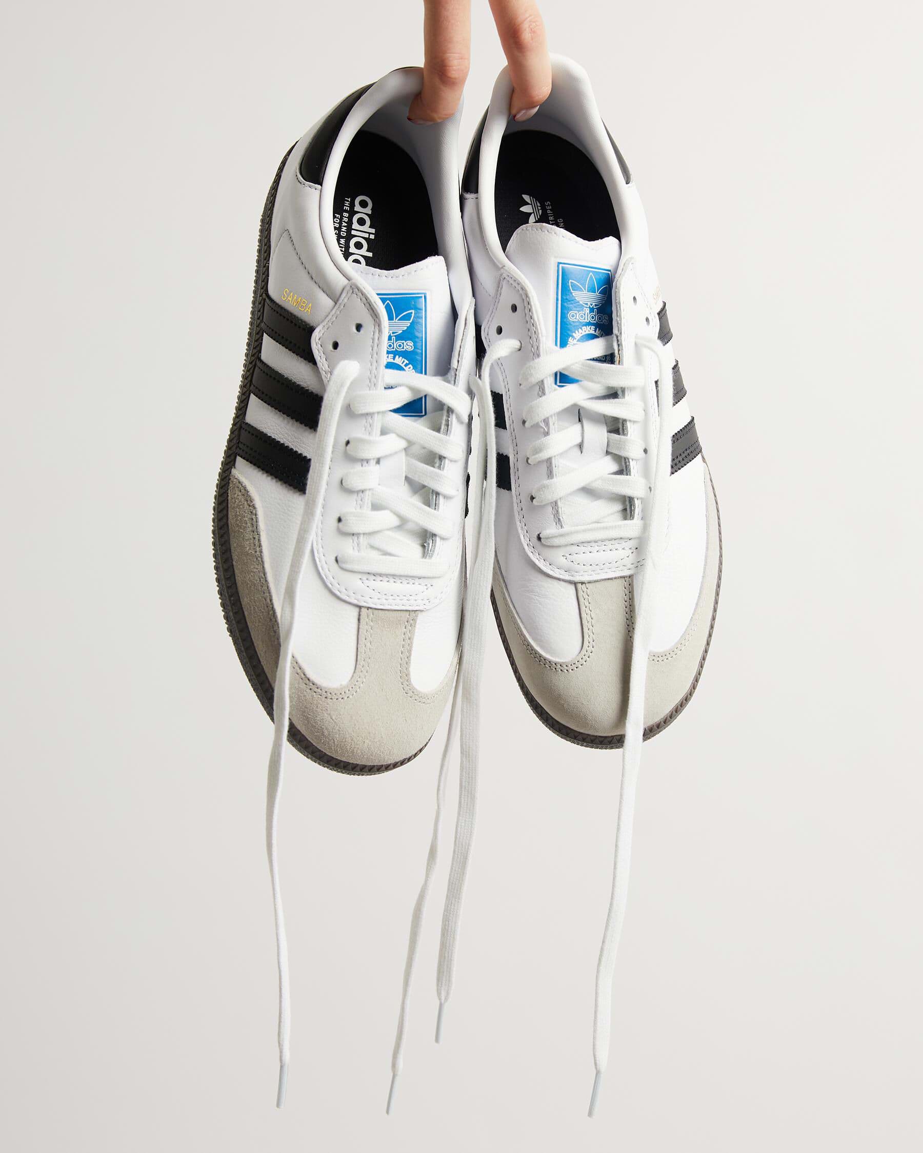 Adidas Samba ADV Shoes In White/core-black/gum - FREE* Shipping