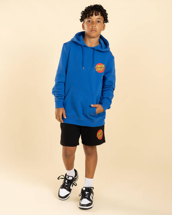 Santa Cruz Boys' Classic Dot Puff Chest Hoodie for Mens