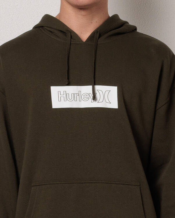 Hurley One And Only Outline Pullover Fleece Hoodie for Mens