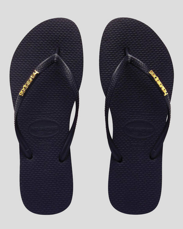 Havaianas Slim Metal Thongs for Womens