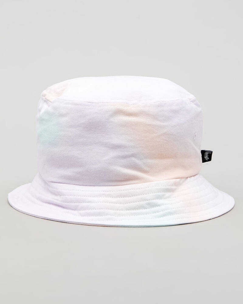 Stussy Verna Tie Dye Bucket Hat for Womens