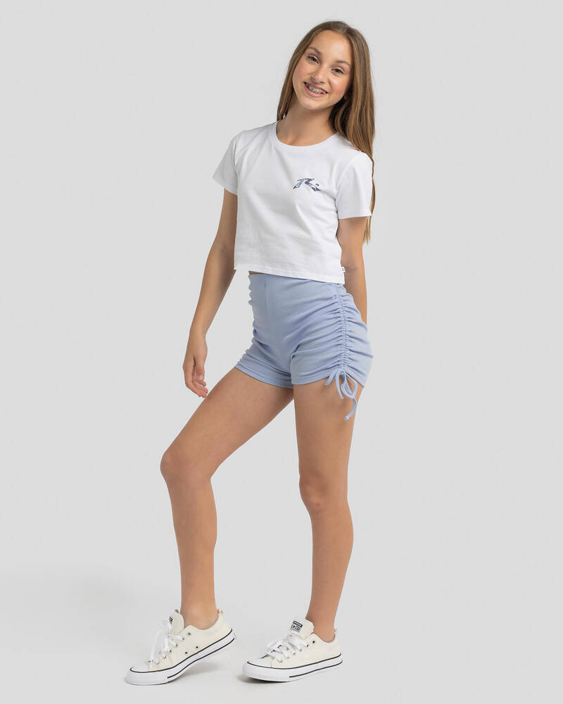 Ava And Ever Girls' Kenny Bike Shorts In Light Blue - Fast Shipping ...