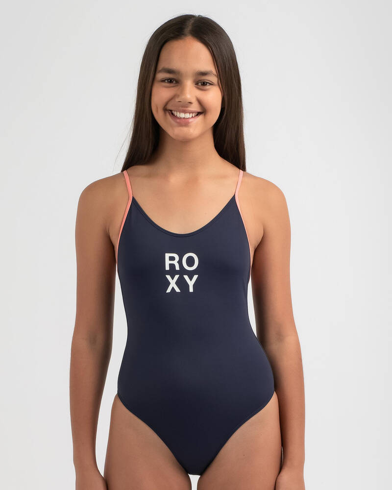 Roxy Girls' Summer Good Wave One Piece Swimsuit for Womens